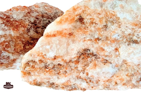 Close up of a rock from the Redmond Mineral deposit
